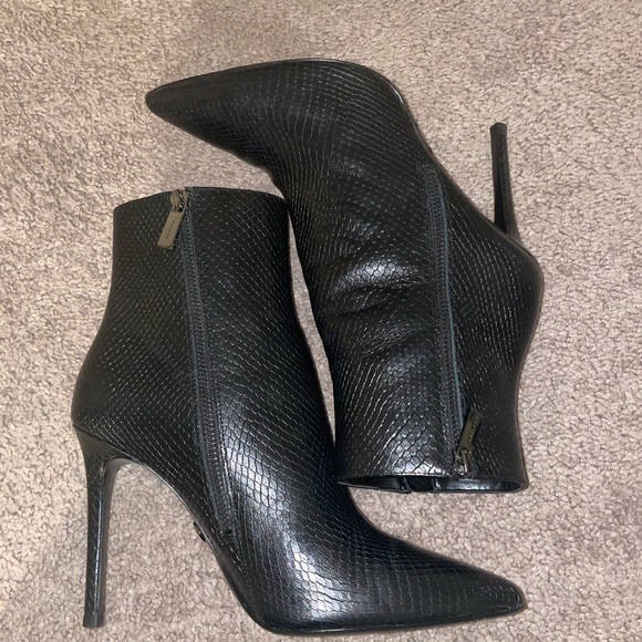 Michael Kors Snakeskin Booties - Picture 1 of 4